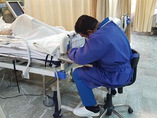 روز عرفه در بیمارستان سوم شعبان