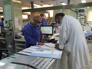 روز عرفه در بیمارستان سوم شعبان