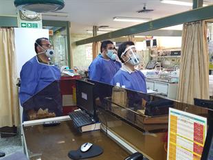 روز عرفه در بیمارستان سوم شعبان